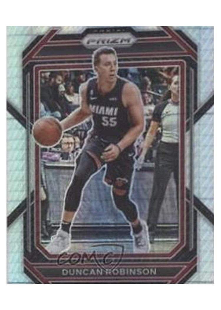 2022-23 Panini Prizm Base Set Duncan Robinson #168 card