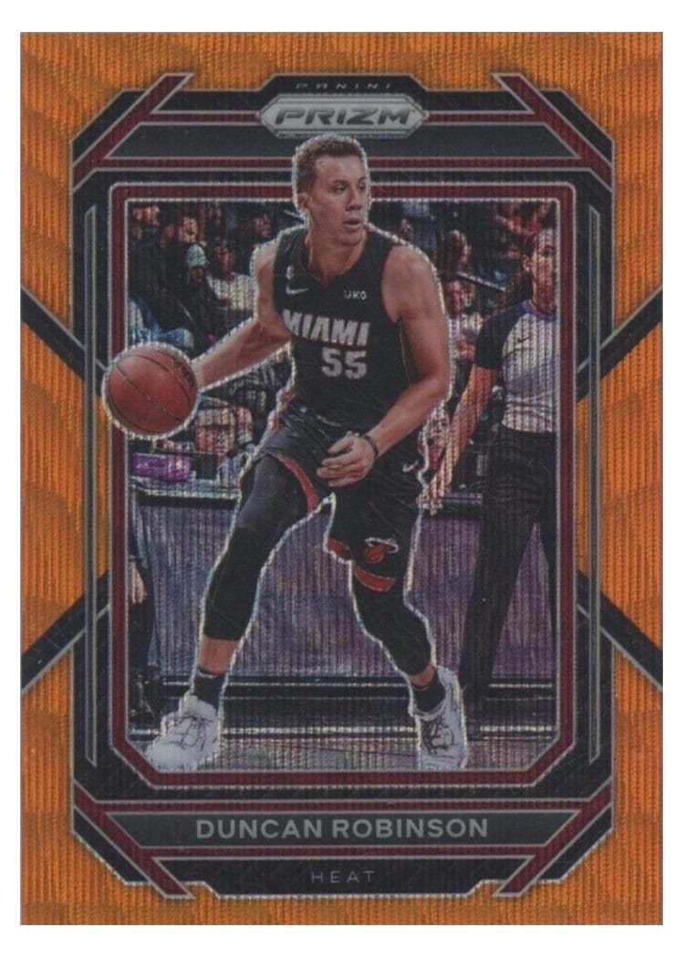 2022-23 Panini Prizm Base Set Duncan Robinson #168 card