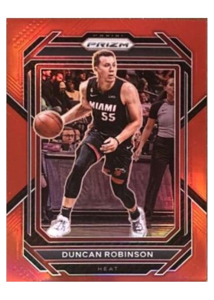 2022-23 Panini Prizm Base Set Duncan Robinson #168 card