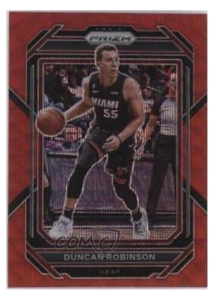 2022-23 Panini Prizm Base Set Duncan Robinson #168 card