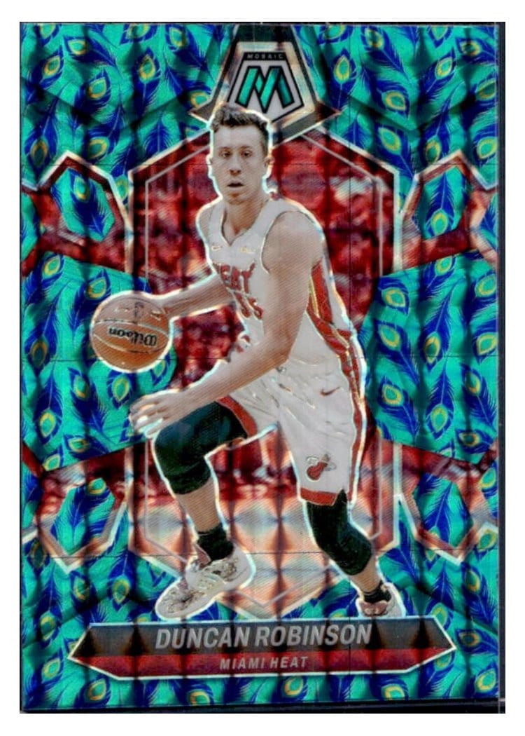 2023-24 Panini Mosaic Base Set Duncan Robinson #55 card