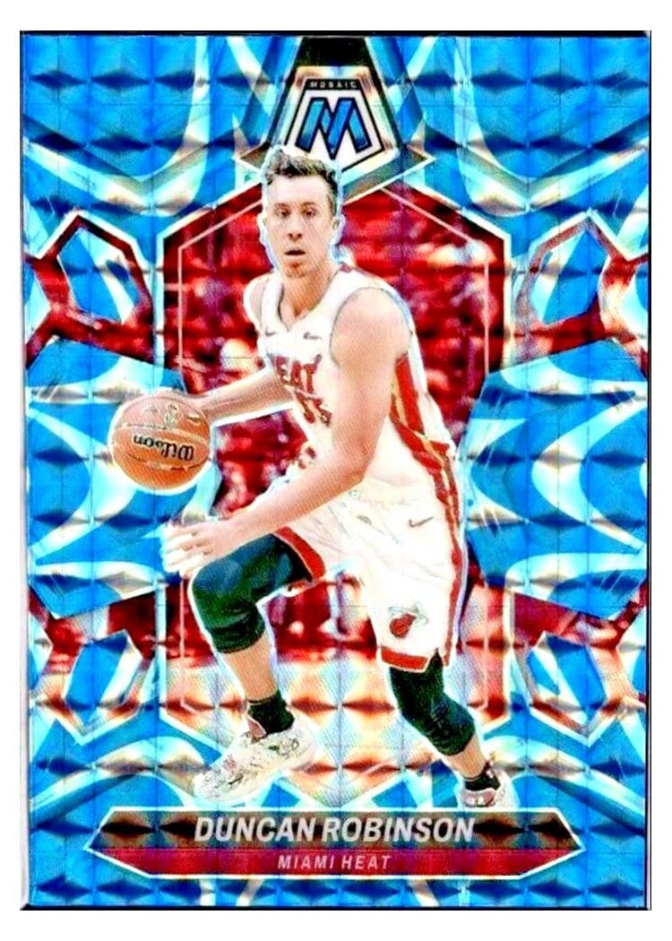 2023-24 Panini Mosaic Base Set Duncan Robinson #55 card