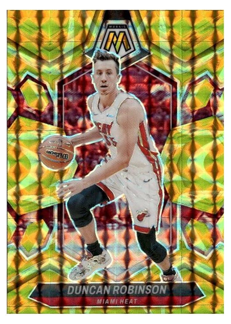 2023-24 Panini Mosaic Base Set Duncan Robinson #55 card