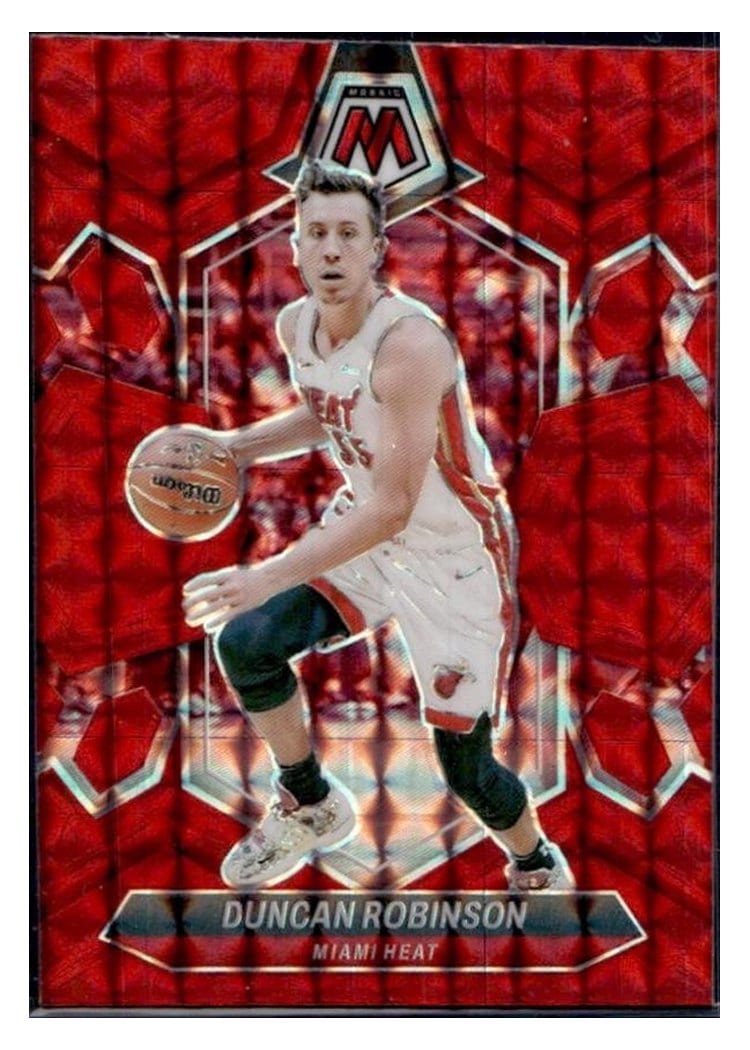 2023-24 Panini Mosaic Base Set Duncan Robinson #55 card