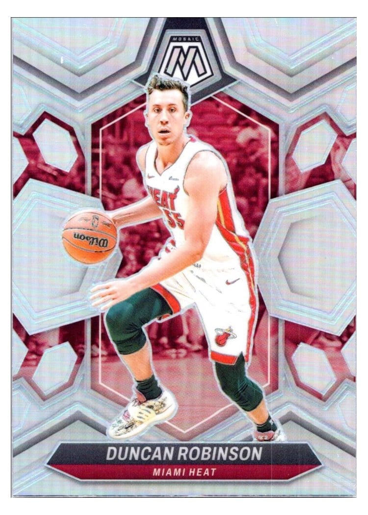 2023-24 Panini Mosaic Base Set Duncan Robinson #55 card