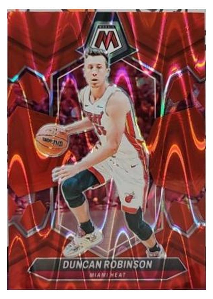 2023-24 Panini Mosaic Base Set Duncan Robinson #55 card