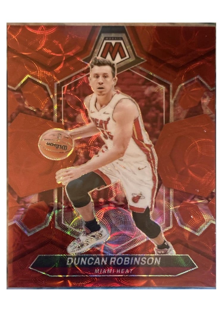 2023-24 Panini Mosaic Base Set Duncan Robinson #55 card