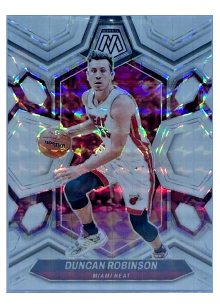2023-24 Panini Mosaic Base Set Duncan Robinson #55 card