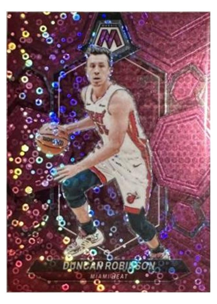 2023-24 Panini Mosaic Base Set Duncan Robinson #55 card