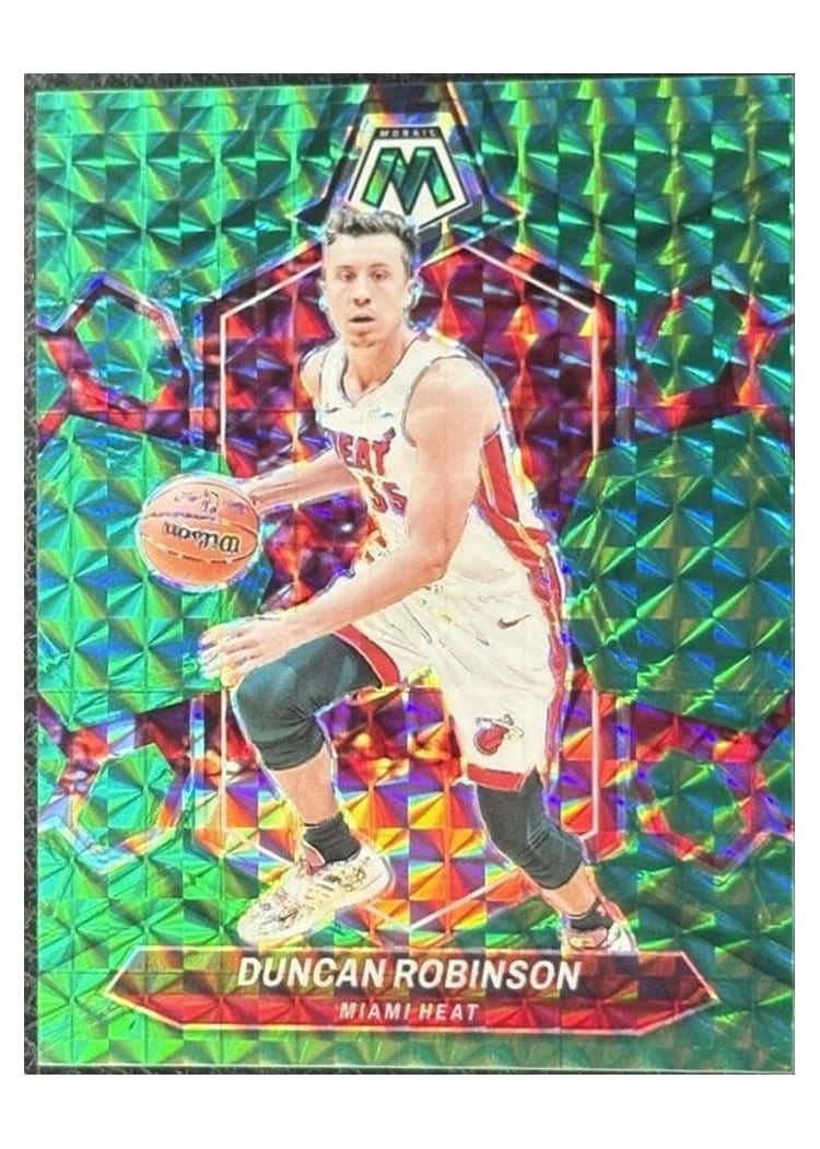 2023-24 Panini Mosaic Base Set Duncan Robinson #55 card