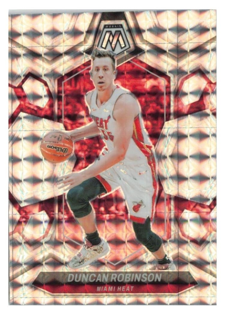 2023-24 Panini Mosaic Base Set Duncan Robinson #55 card