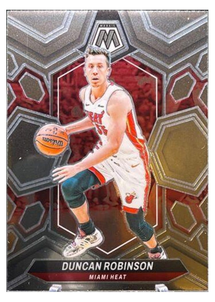 2023-24 Panini Mosaic Base Set Duncan Robinson #55 card