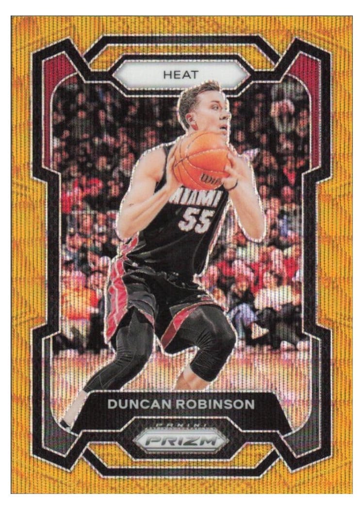 2023-24 Panini Prizm Base Set Duncan Robinson #208 card