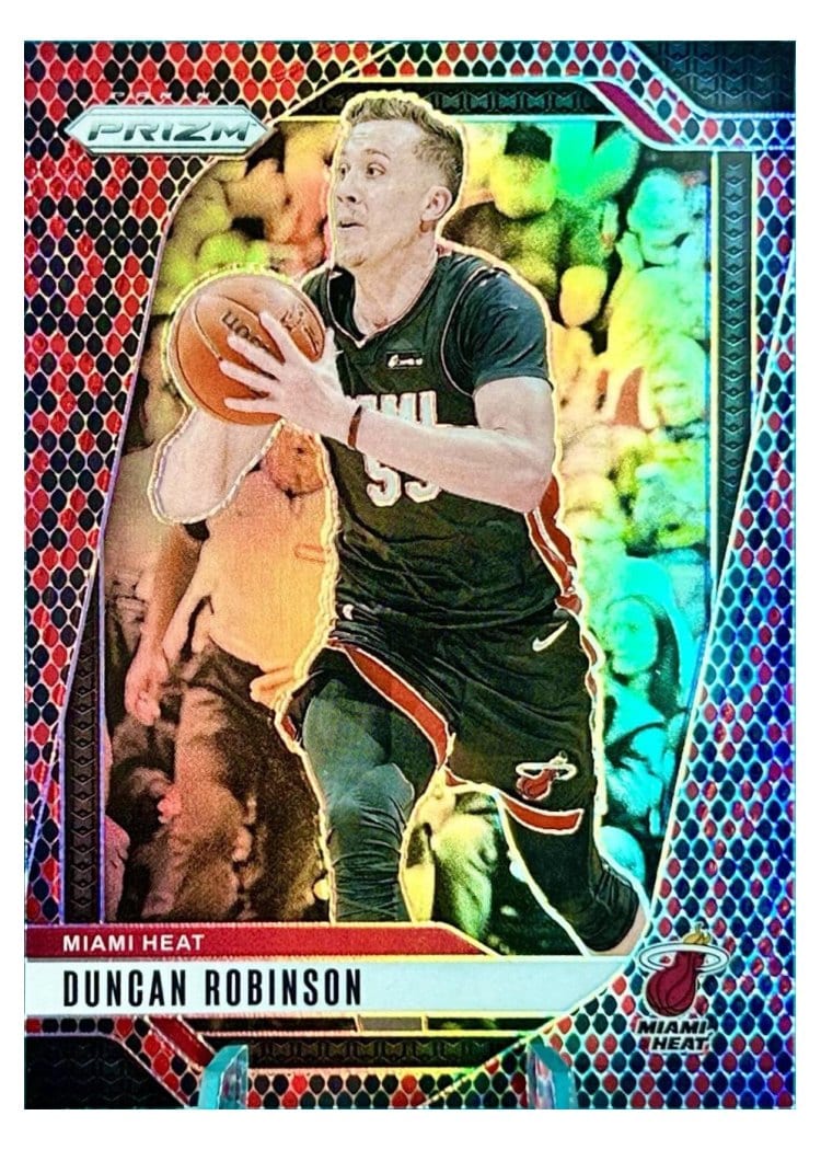 2024-25 Panini Prizm Base Set Duncan Robinson #190 card