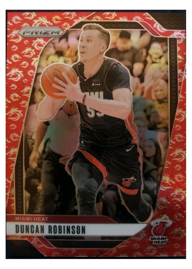2024-25 Panini Prizm Base Set Duncan Robinson #190 card