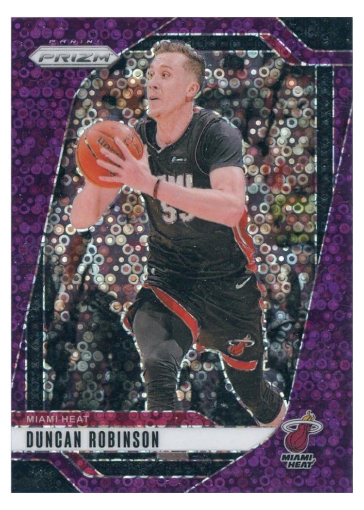 2024-25 Panini Prizm Base Set Duncan Robinson #190 card