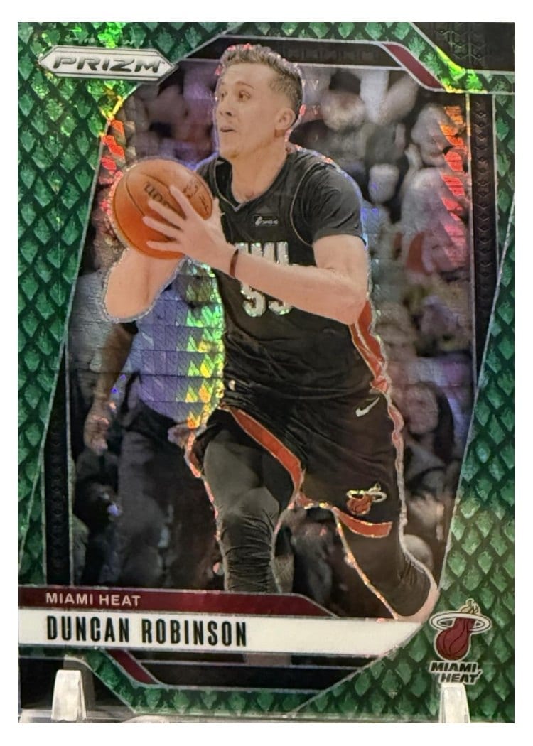 2024-25 Panini Prizm Base Set Duncan Robinson #190 card