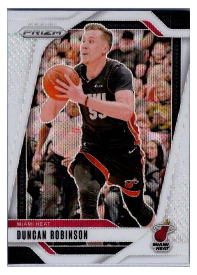 2024-25 Panini Prizm Base Set Duncan Robinson #190 card