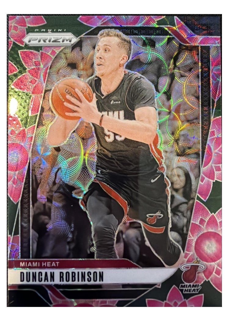2024-25 Panini Prizm Base Set Duncan Robinson #190 card