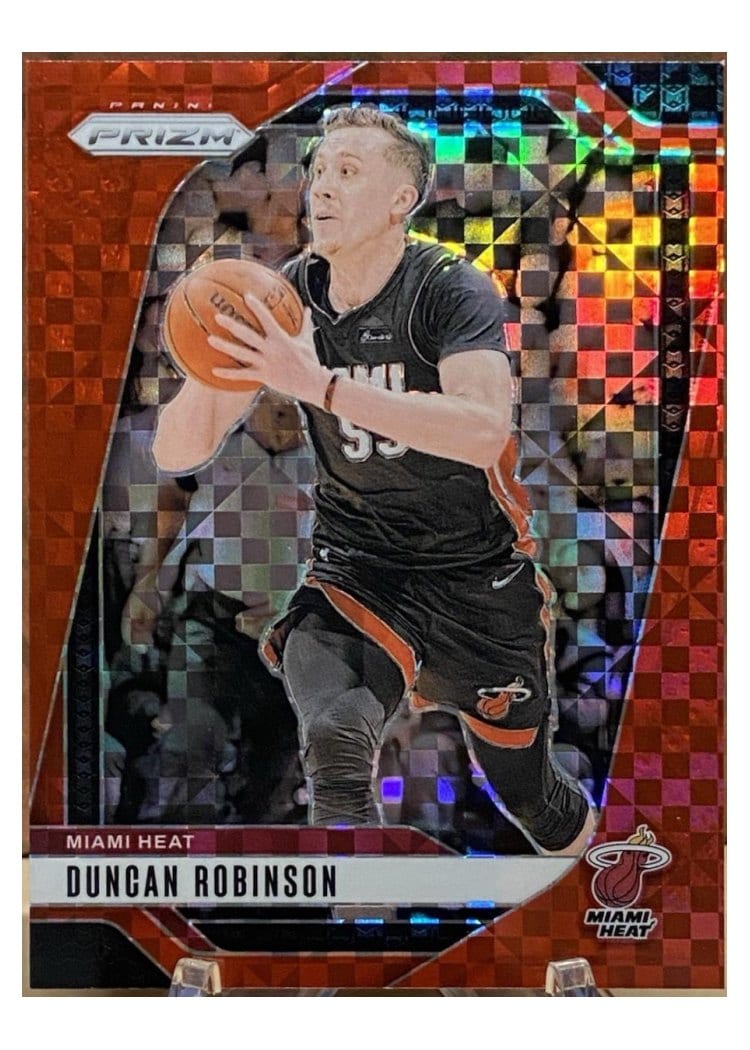 2024-25 Panini Prizm Base Set Duncan Robinson #190 card