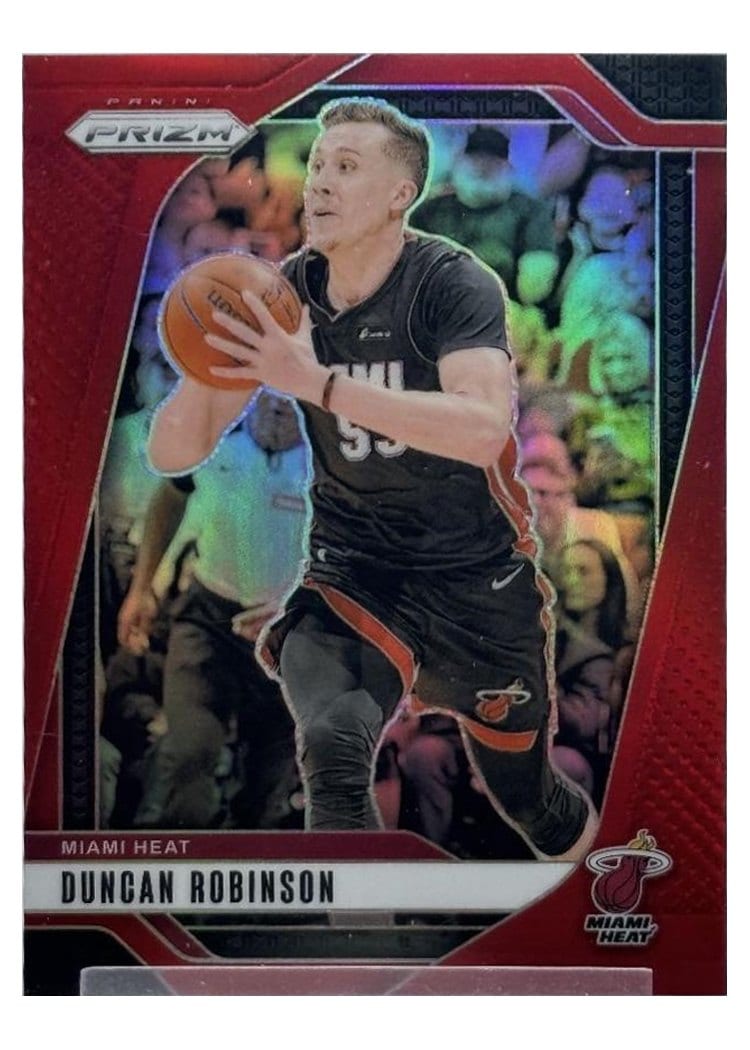 2024-25 Panini Prizm Base Set Duncan Robinson #190 card