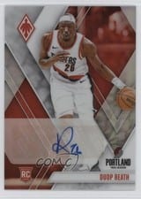 2023-24 Panini Phoenix Phoenix Rookie Autographs Duop Reath #PRA-DPR card
