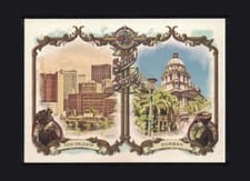 2024 Topps Allen & Ginter Sister, Sister Durban, South Africa / New Orleans, United States #SS-11 card