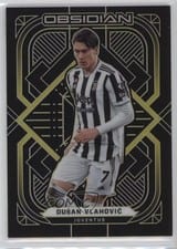2021 Panini Obsidian Dusan Vlahovic #146 card