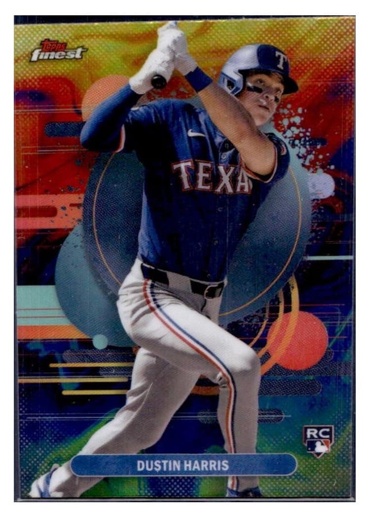 2025 Finest Base Set Dustin Harris #127 card