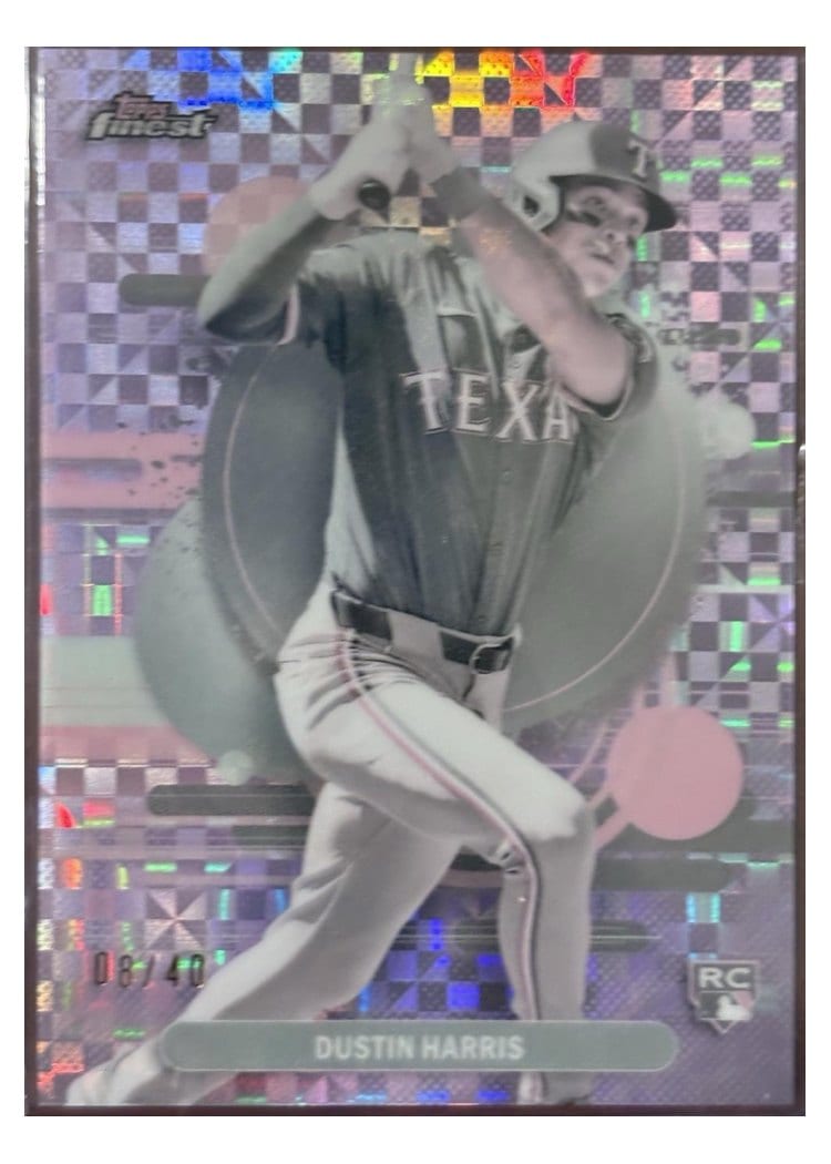 2025 Finest Base Set Dustin Harris #127 card