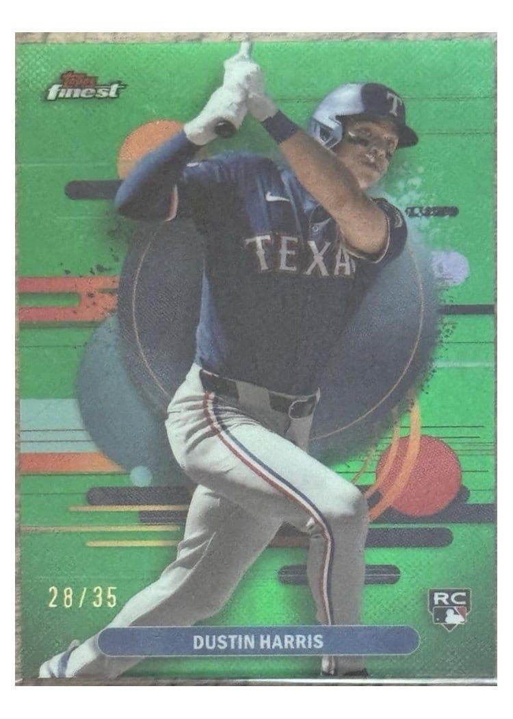2025 Finest Base Set Dustin Harris #127 card
