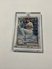 2020 Bowman Chrome Rookie Autographs Dustin May #CRA-DM card