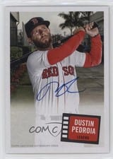2023 Topps Archives 1957 Hit Stars Autographs Dustin Pedroia #57HS-DP card