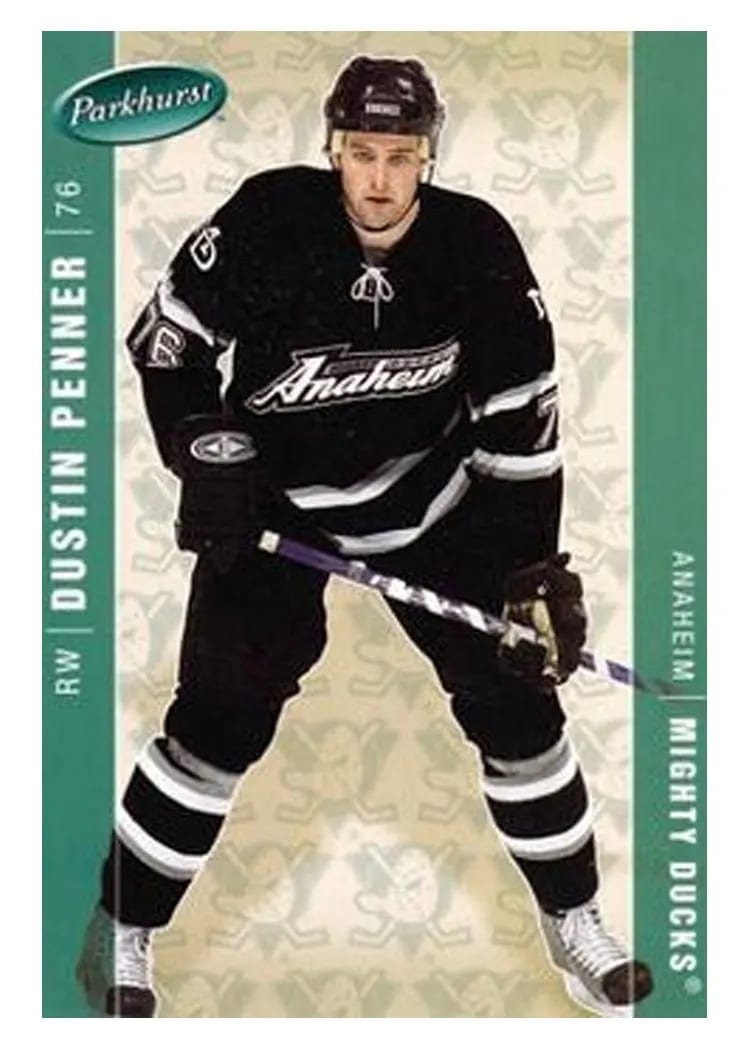 2005 Parkhurst Dustin Penner #17 card