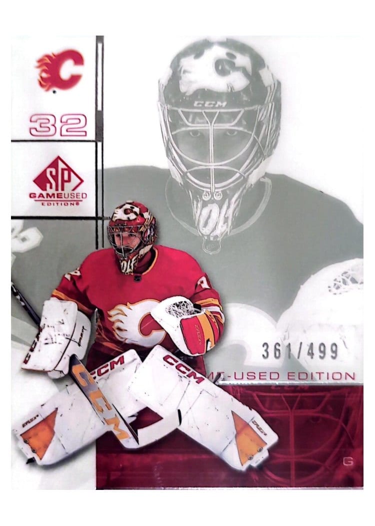 2023-24 SP Game Used 2001 Retro Rookie Crossover Dustin Wolf #RC-5 card