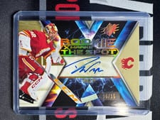 2023-24 SPx X Marks the Spot Rookie Autos Dustin Wolf #XMR-DW card