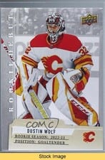 2023-24 Upper Deck Rookie Debut Base Set Dustin Wolf #5 card