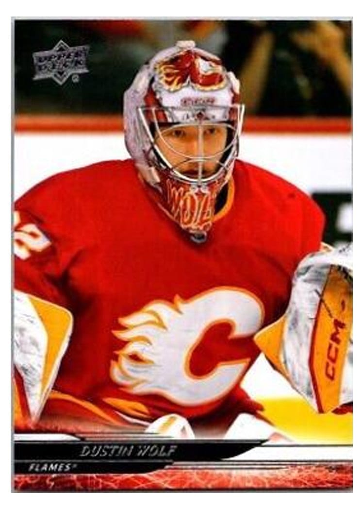 2024-25 Upper Deck Base Set Dustin Wolf #30 card