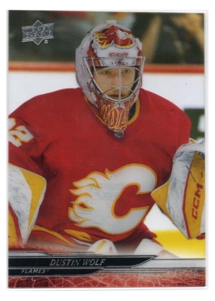 2024-25 Upper Deck Base Set Dustin Wolf #30 card