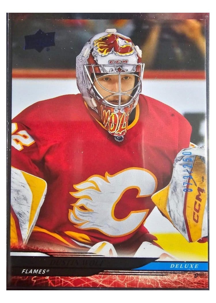 2024-25 Upper Deck Base Set Dustin Wolf #30 card