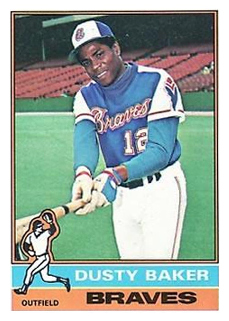 1976 Topps Dusty Baker #28 card