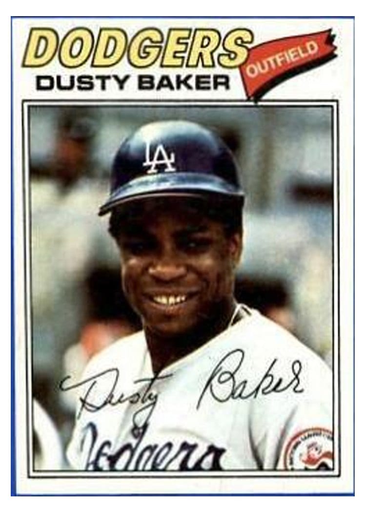 1977 Topps Dusty Baker #146 card