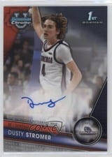 2023-24 Bowman University Chrome Bowman Chrome Prospects Autographs Dusty Stromer #BCPA-DS card