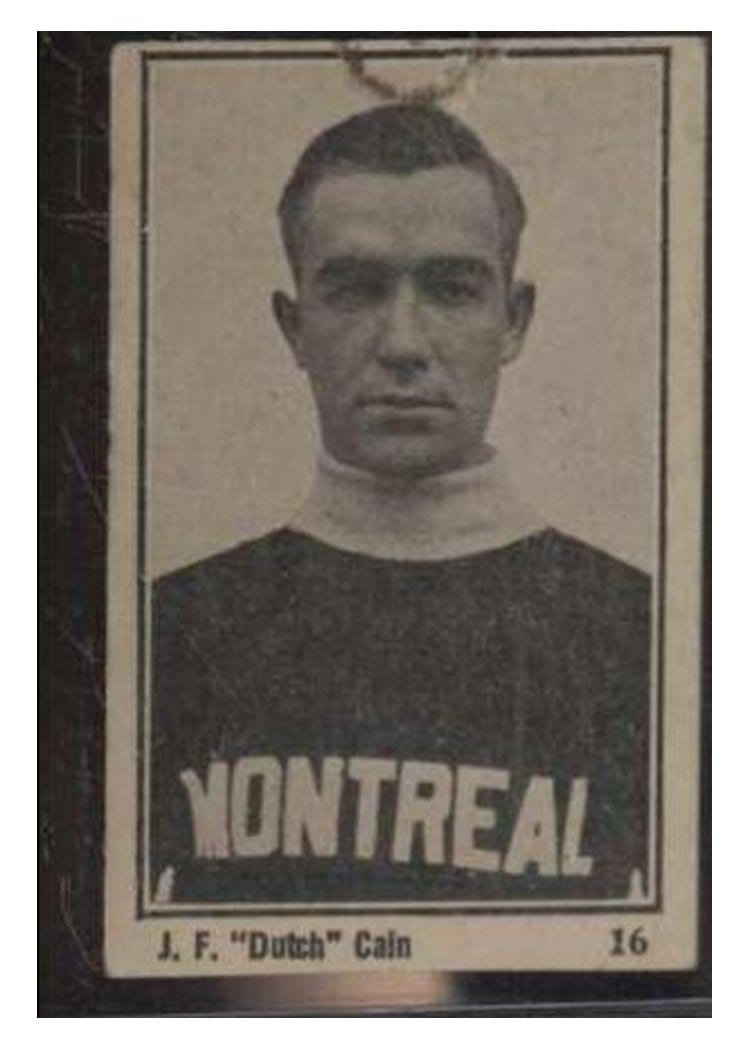 1924 V130 Maple Crispette Dutch Cain #16 card