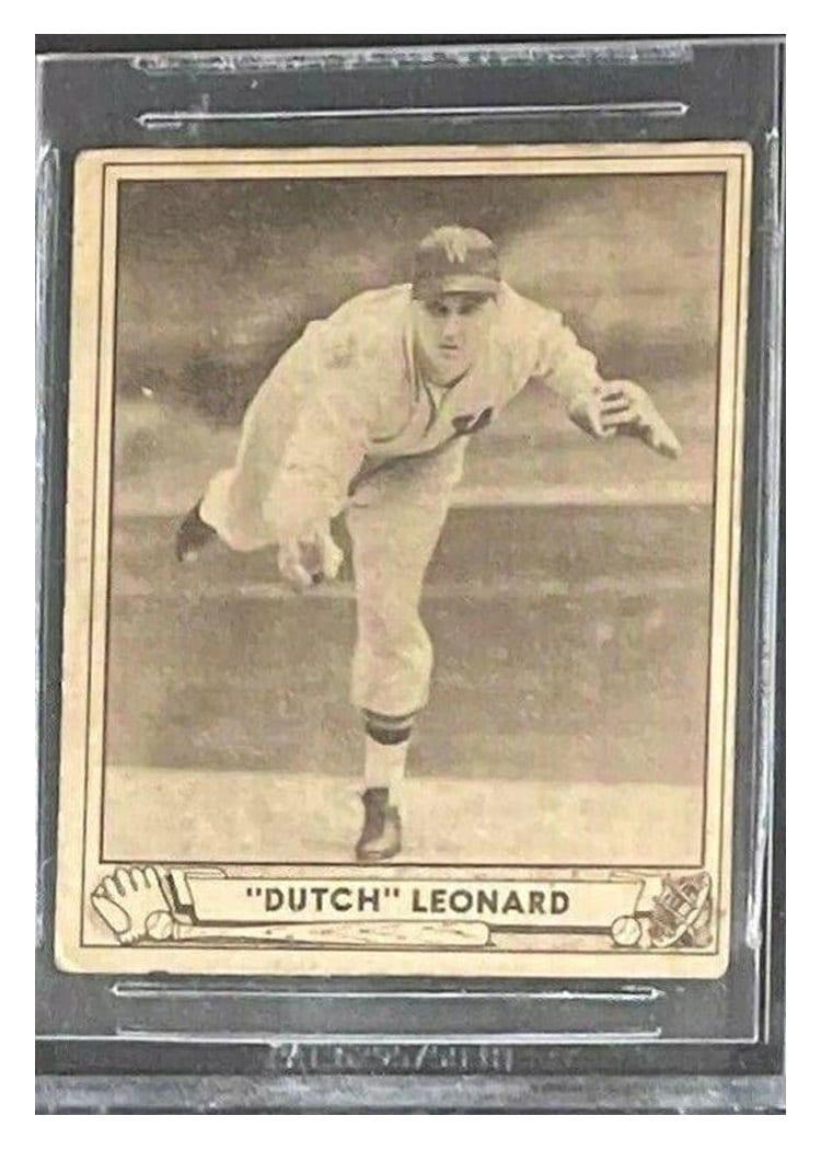 1940 Play Ball Dutch Leonard #23 card