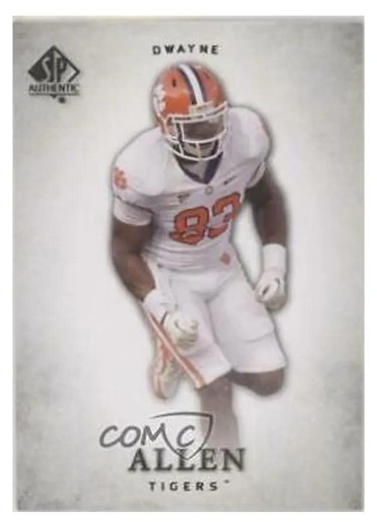 2012 SP Authentic Dwayne Allen #35 card
