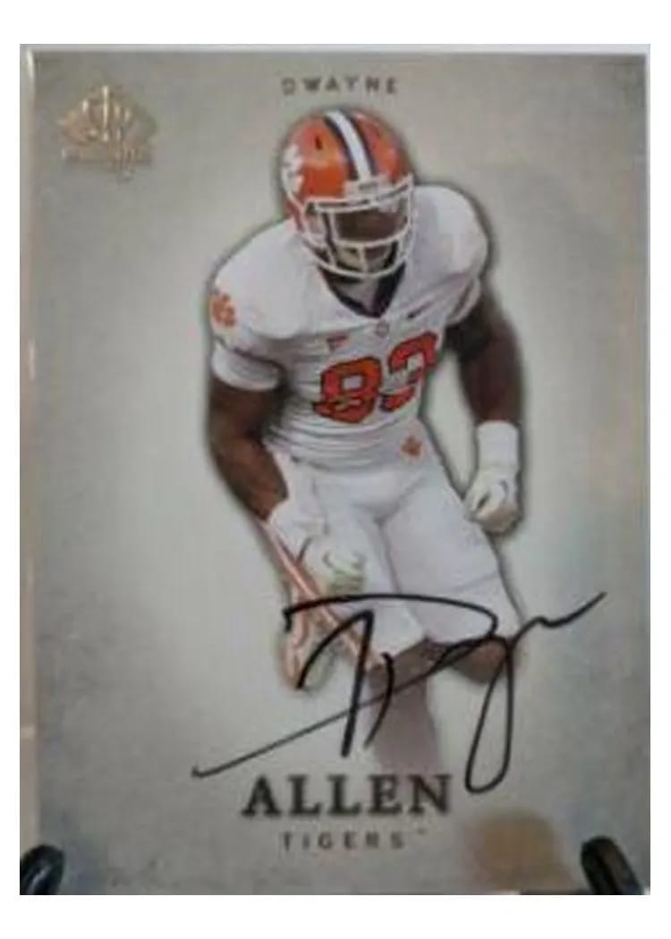 2012 SP Authentic Dwayne Allen #35 card