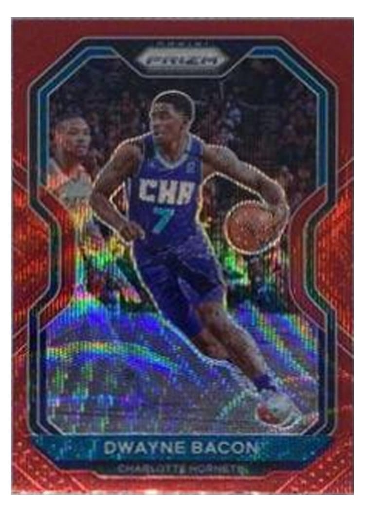 2020-21 Panini Prizm Base Set Dwayne Bacon #39 card