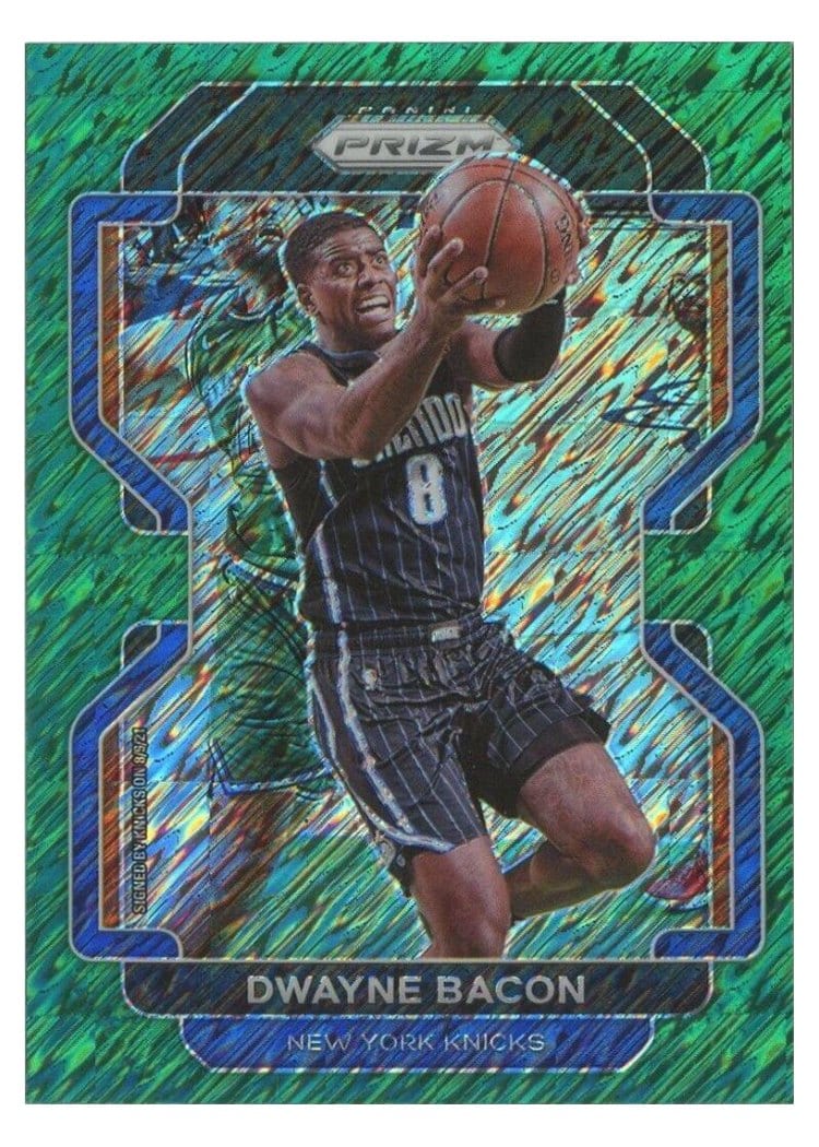 2021-22 Panini Prizm Base Set Dwayne Bacon #197 card