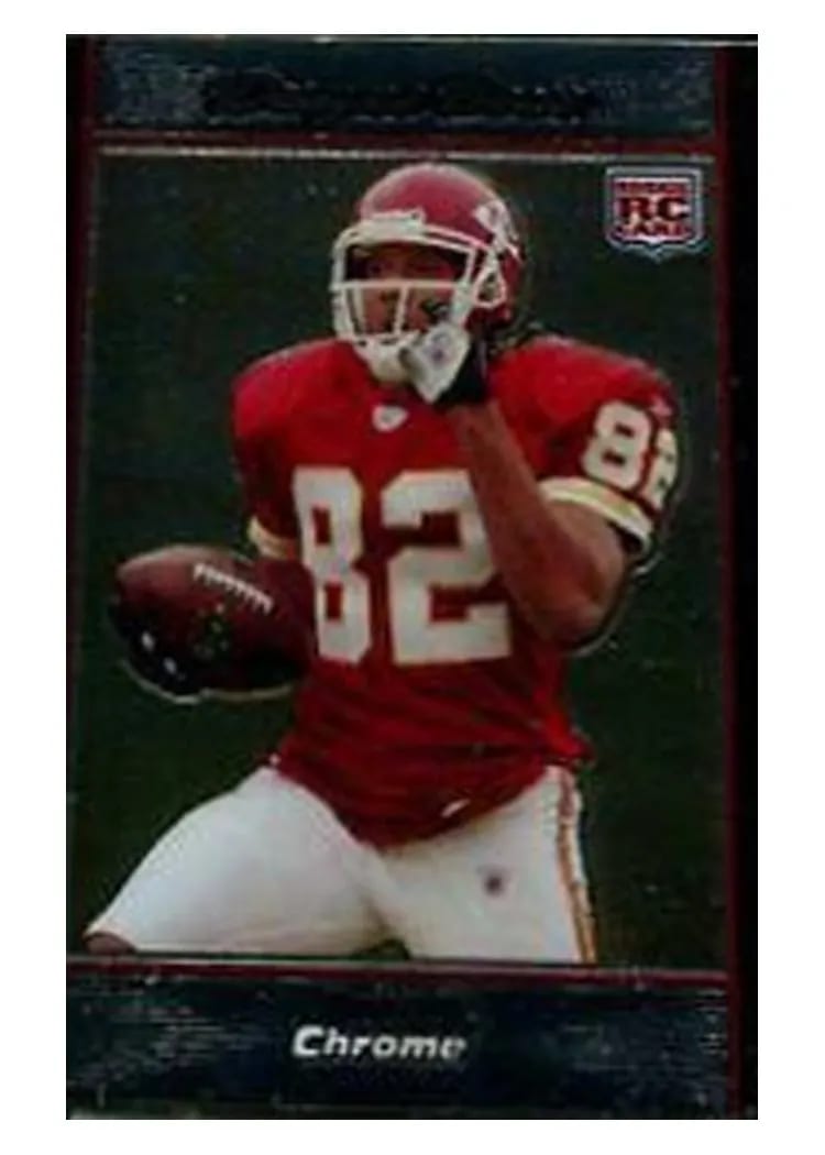 2007 Bowman Chrome Dwayne Bowe #BC78 card